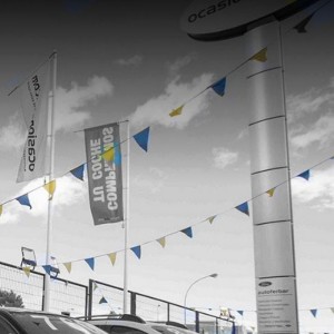 Banderas en Tiras | Banderas Publicitarias | Printaflex