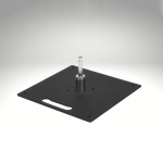 Base Cuadrada | Accesorios Fly Banner | Printaflex